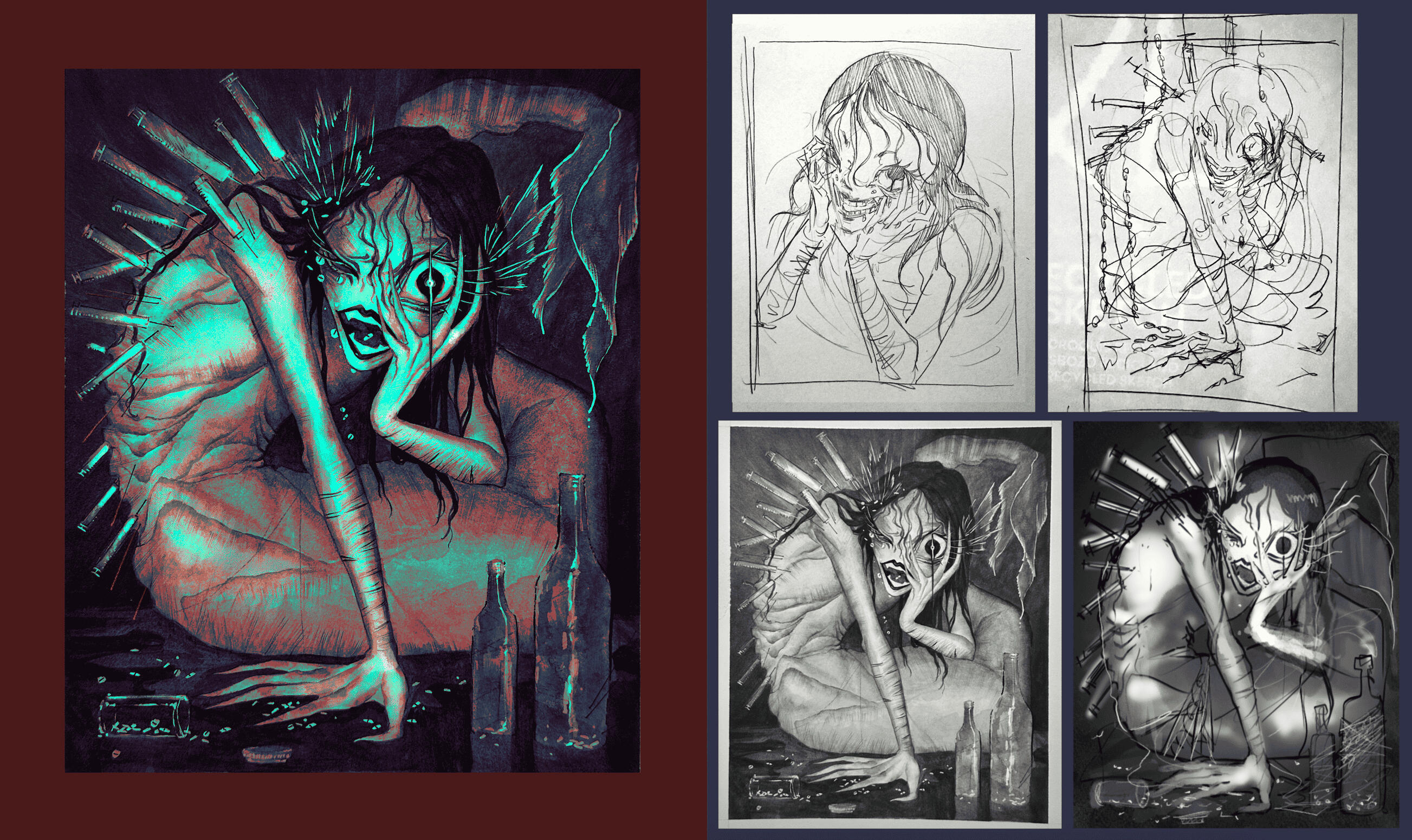 Teardrops - Illustration